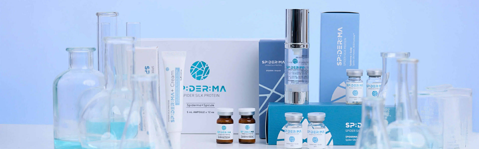 SPIDERMA brand banner