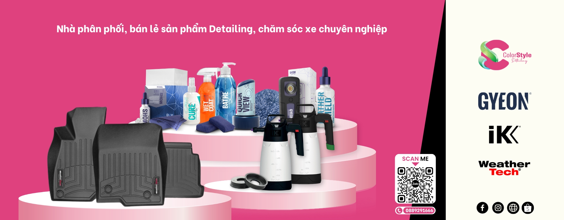 ColorStyle Detailing - sản phẩm chăm sóc ô tô