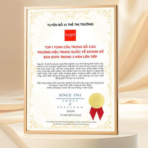 TOP 1 DOANH THU TOÀN CẦU