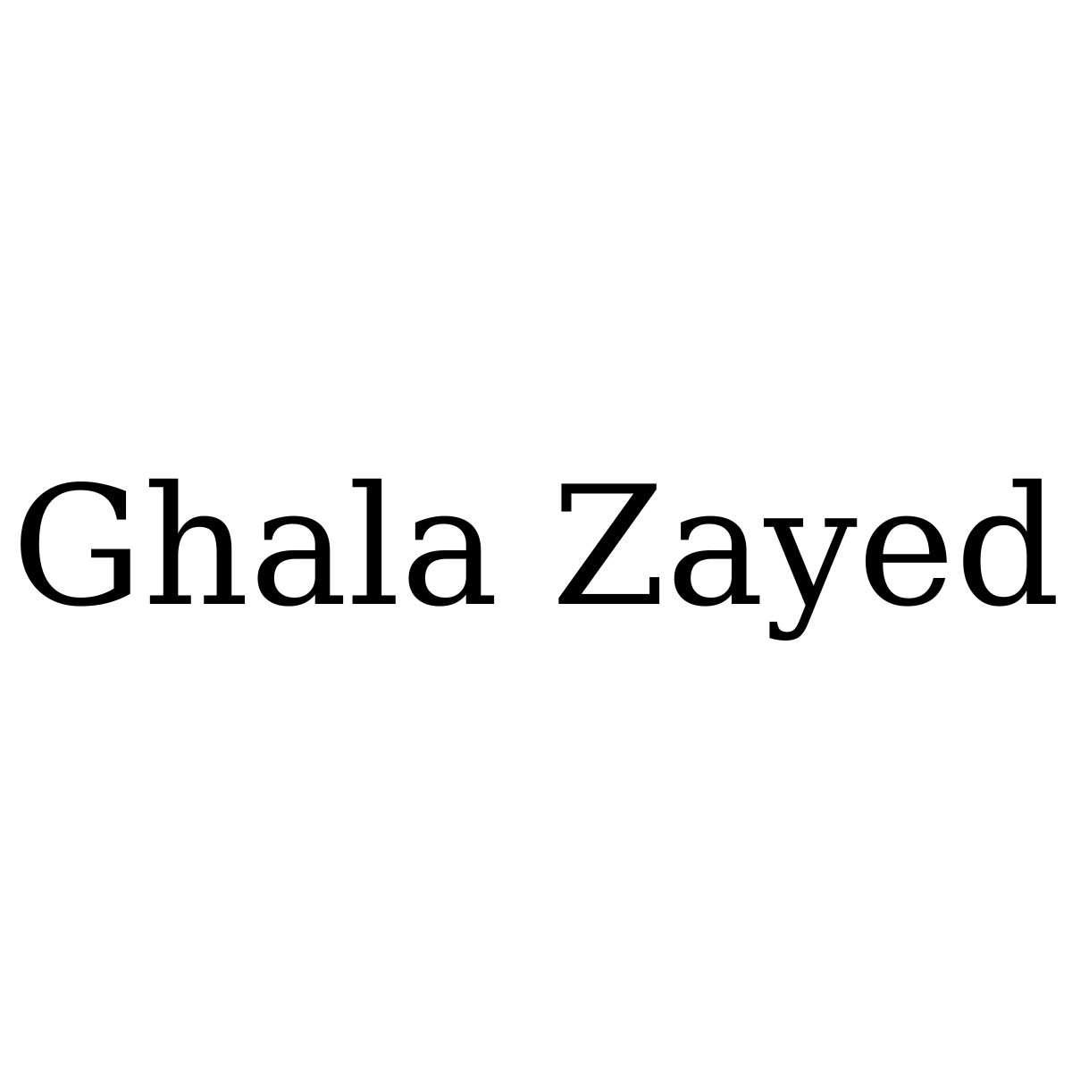 Ghala Zayed