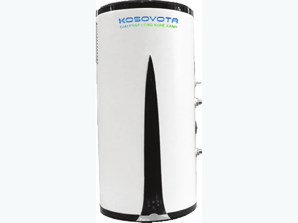 Máy bơm nhiệt All in one Kosovota tích hợp bồn inox SUS304, bản đặt đứng