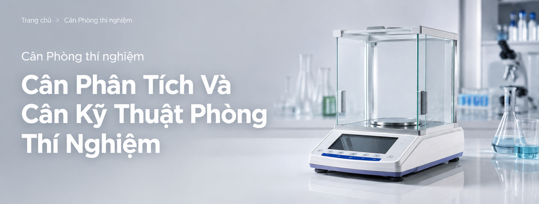 Các loại cân phòng thí nghiệm