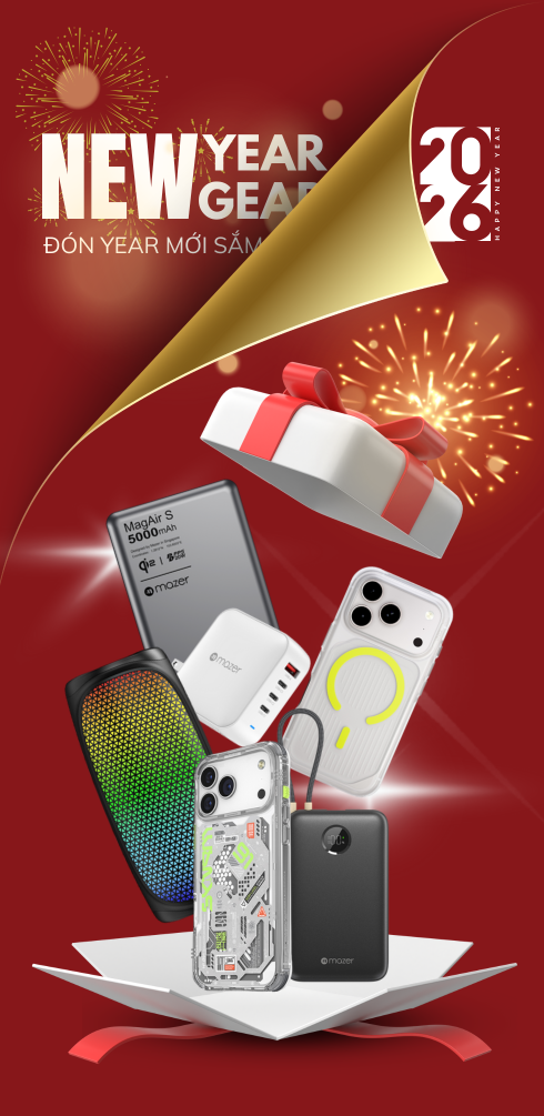 ĐÓN YEAR MỚI SẮM GEAR MỚI