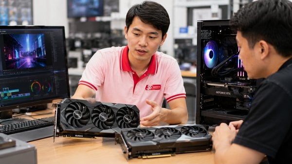 Chọn card đồ họa VGA cho dựng phim, render