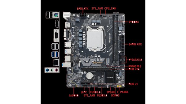 Mainboard Darkflash H5M10-V4M DDR4