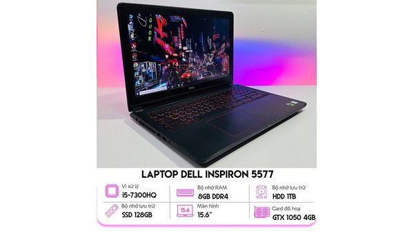 Laptop Dell Inspiron 5577 cũ