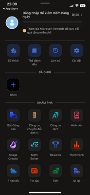 Chọn Image Creator trong giao diện công cụ của Bing