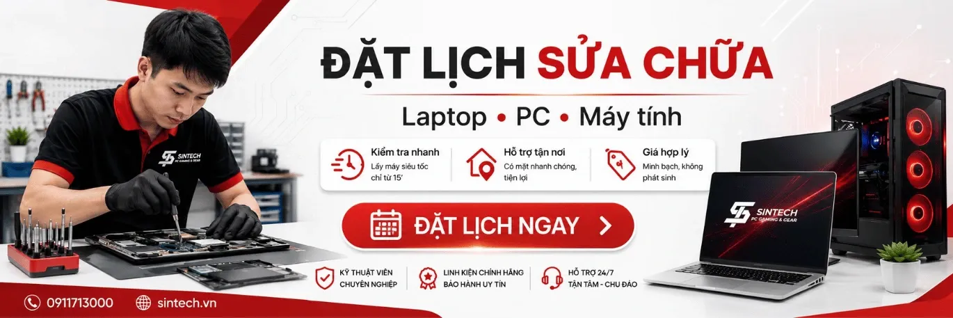 ĐẶT LỊCH SỬA CHỮA