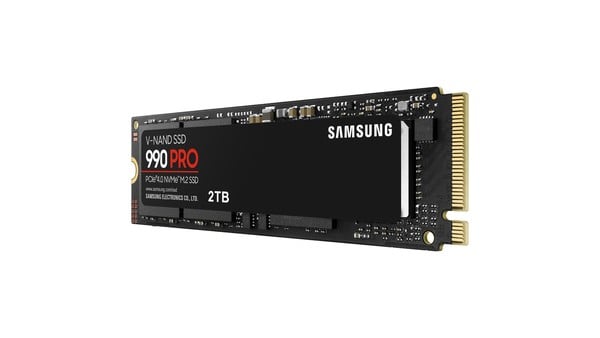 Hiệu năng V-NAND TLC và DRAM của Samsung 990 Pro 2TB