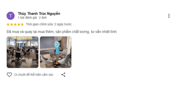 Feedback Nguyễn Trúc Thuỳ Thanh