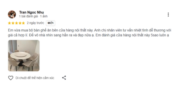 Feedback Trần Ngọc Như