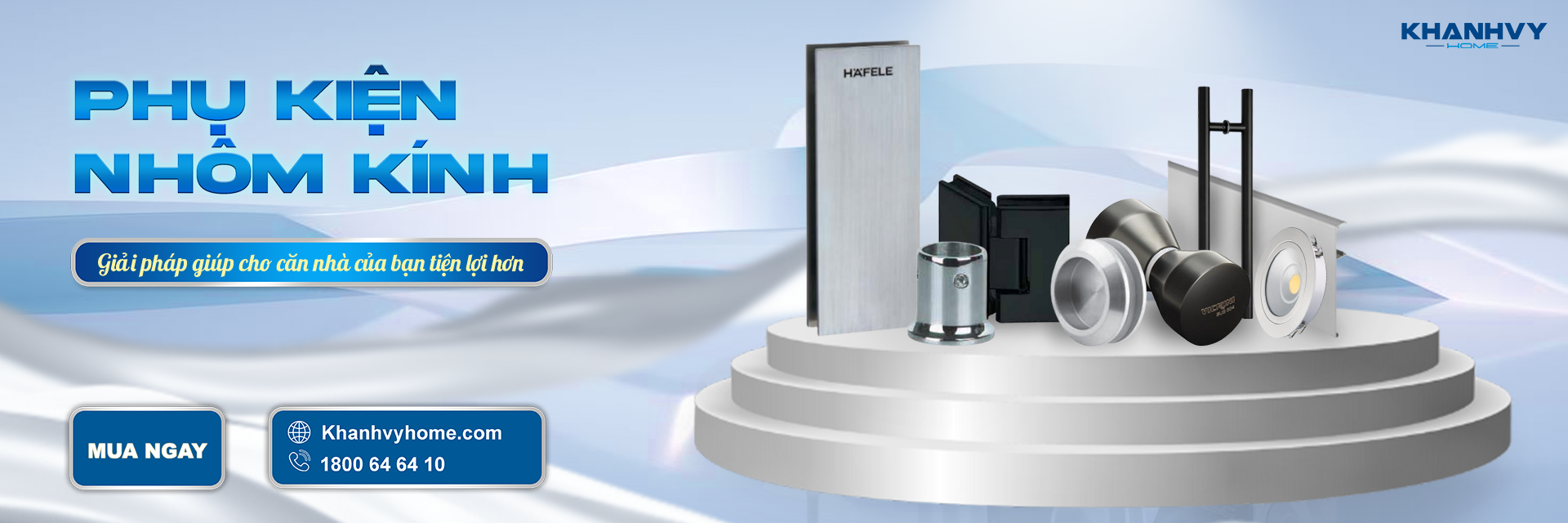 Phụ kiện nhôm kính