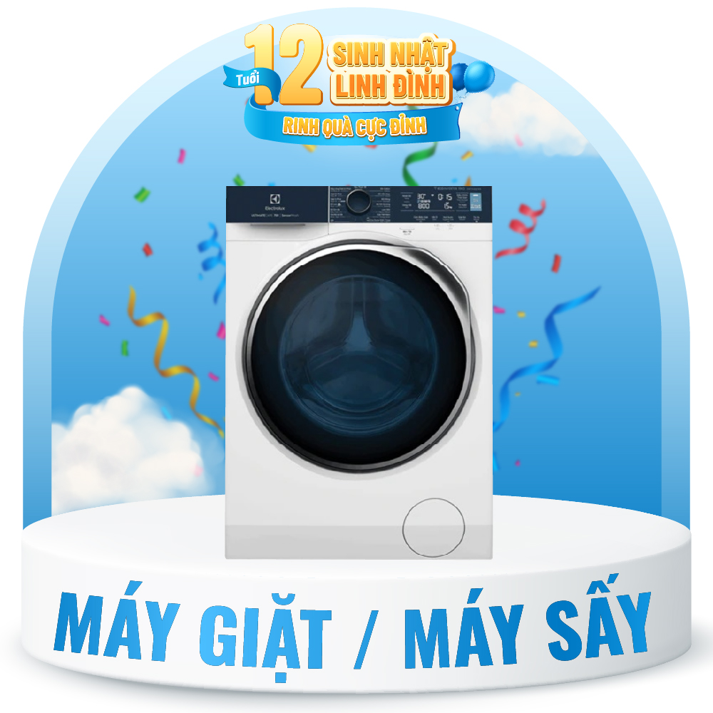 Máy giặt, máy sấy