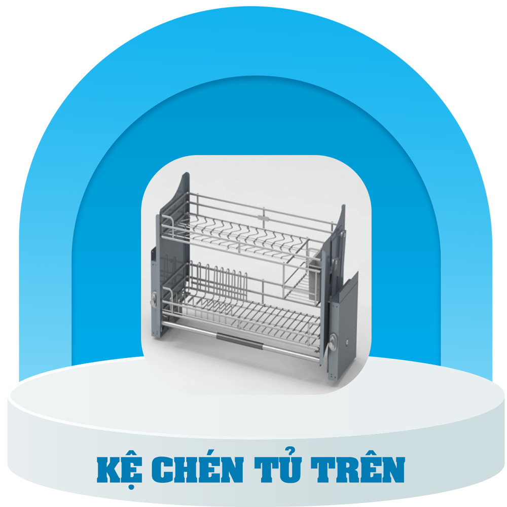 Kệ chén tủ trên