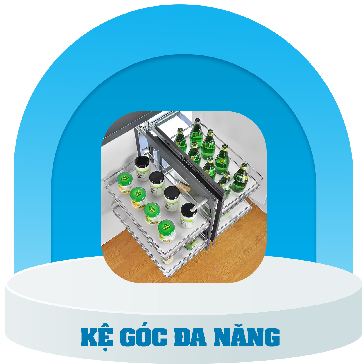 Kệ góc đa năng