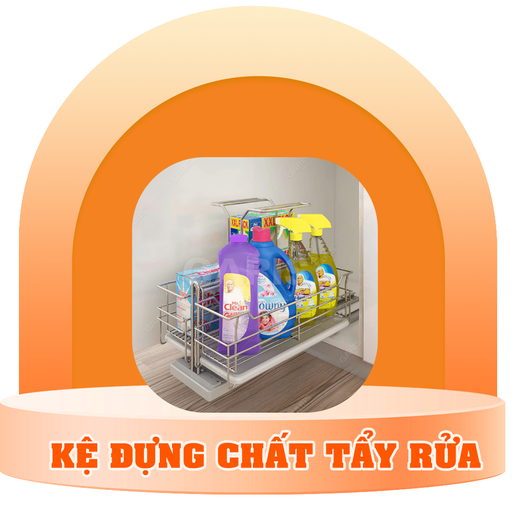 Kệ đựng chất tẩy rửa