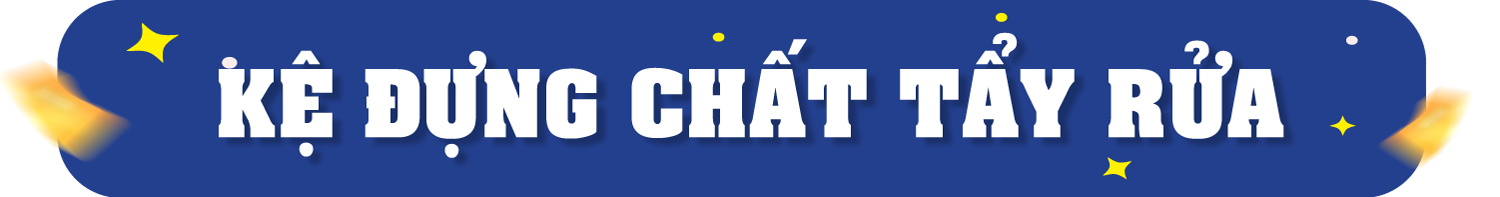 Kệ đựng chất tẩy rửa