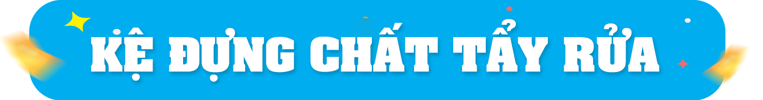 Kệ đựng chất tẩy rửa