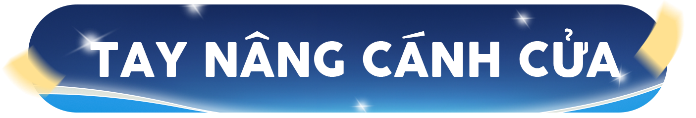 Tay nâng cánh cửa