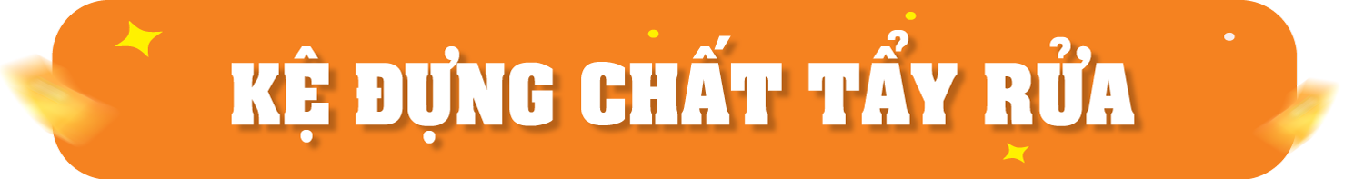 Kệ đựng chất tẩy rửa