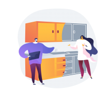 Đơn vị thiết kế thi công tủ bếp