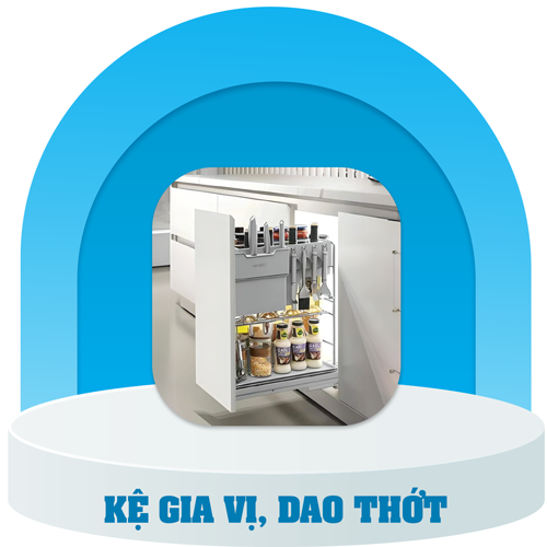 Kệ gia vị, dao thớt