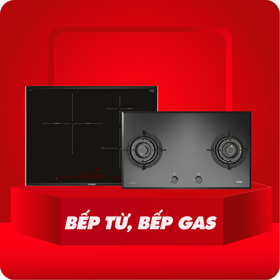 Bếp từ, bếp gas
