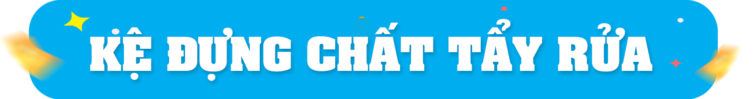 Kệ đựng chất tẩy rửa
