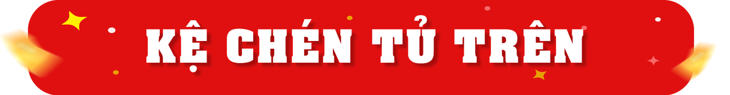 Kệ chén tủ trên