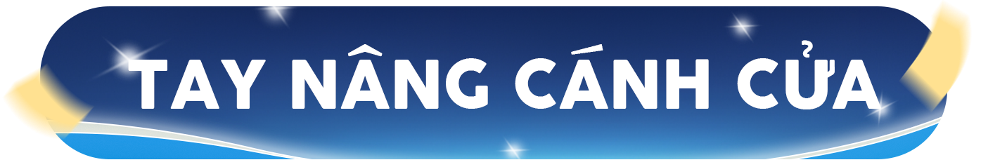 Tay nâng cánh cửa