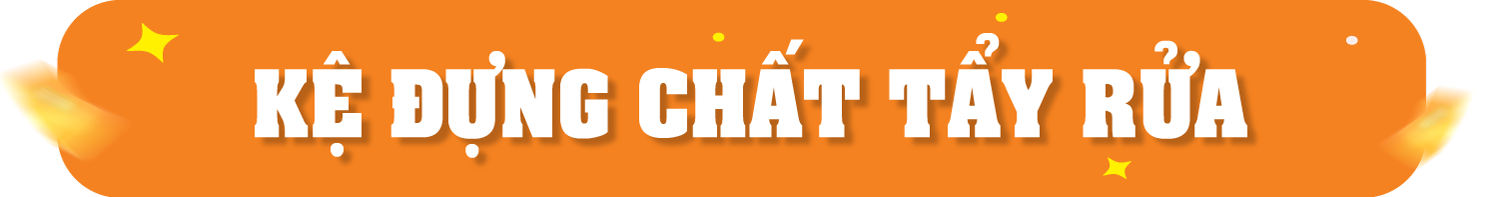 Kệ đựng chất tẩy rửa