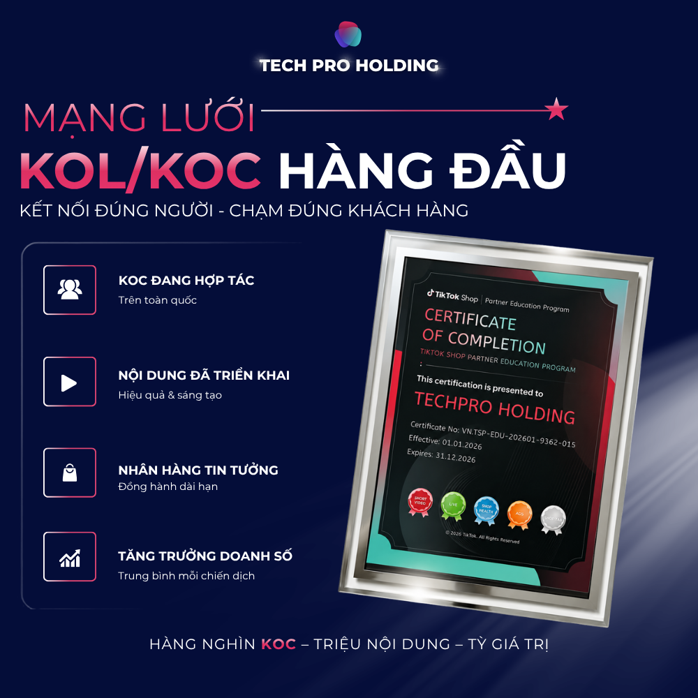 Mạng lưới KOC hàng đầu