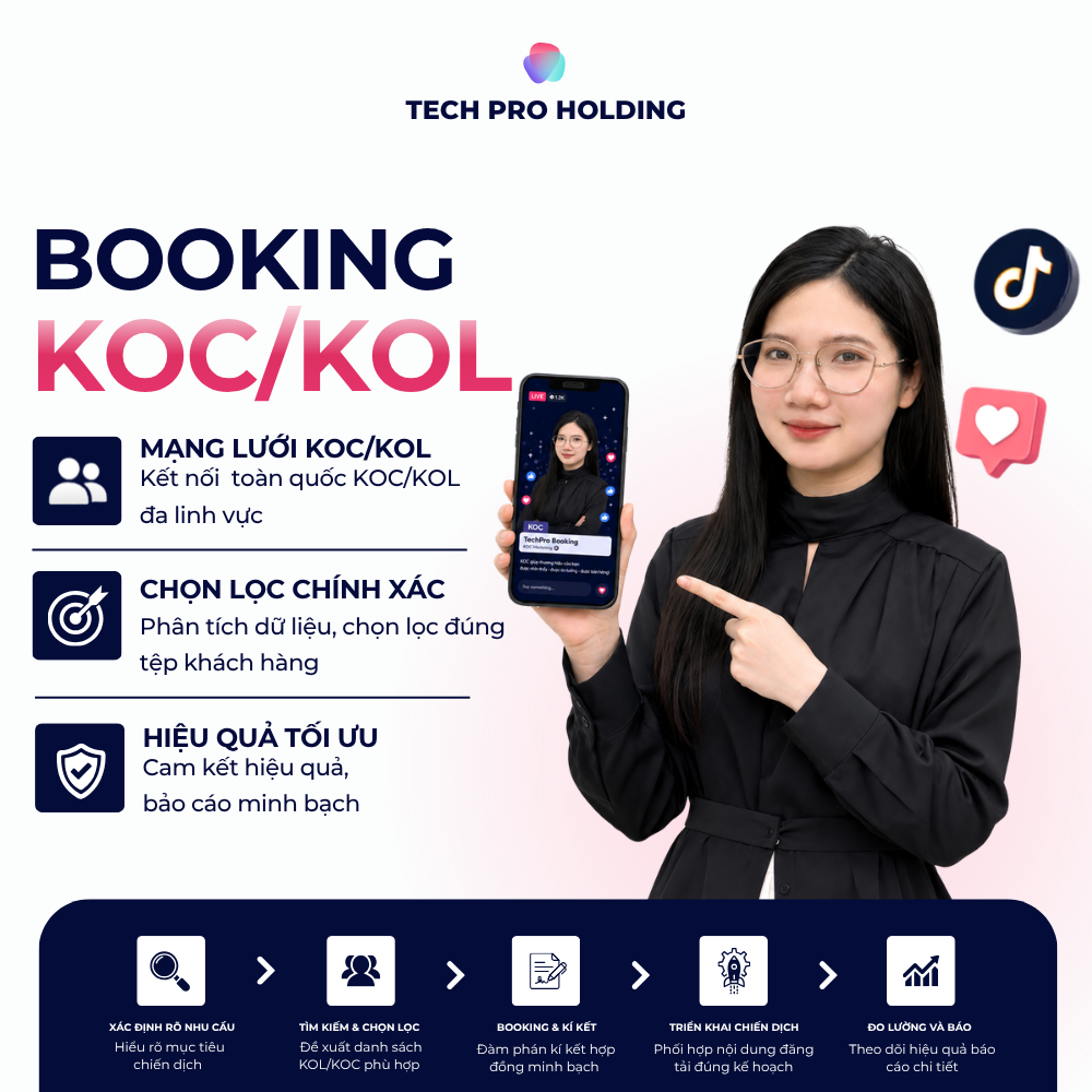 Booking KOC/KOL