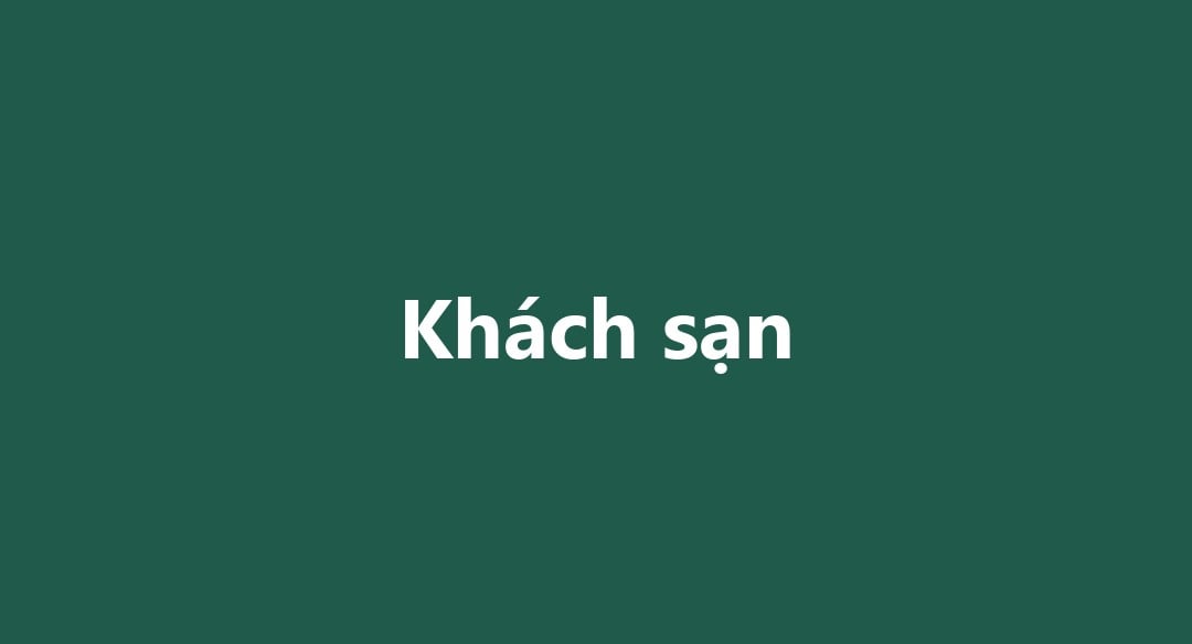 Khách sạn