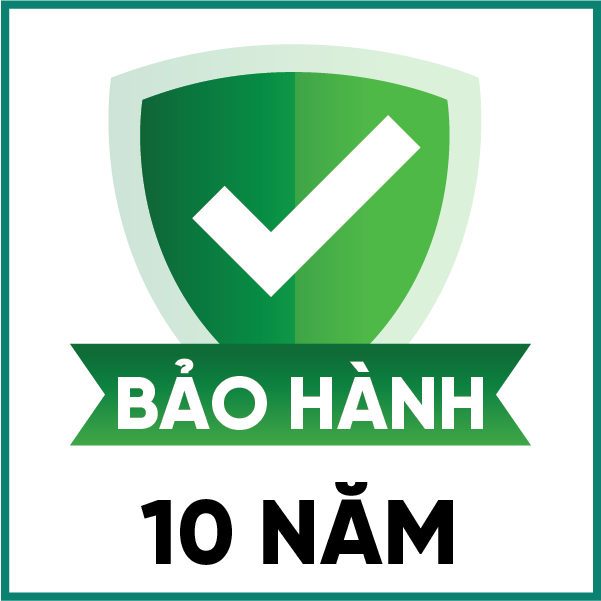 Bảo hành 10 năm