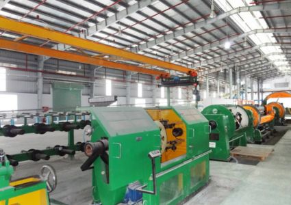 Di dời thiết bị nhà máy đúc đồng CFT - Đồng Nai - tập đoàn Gelex.