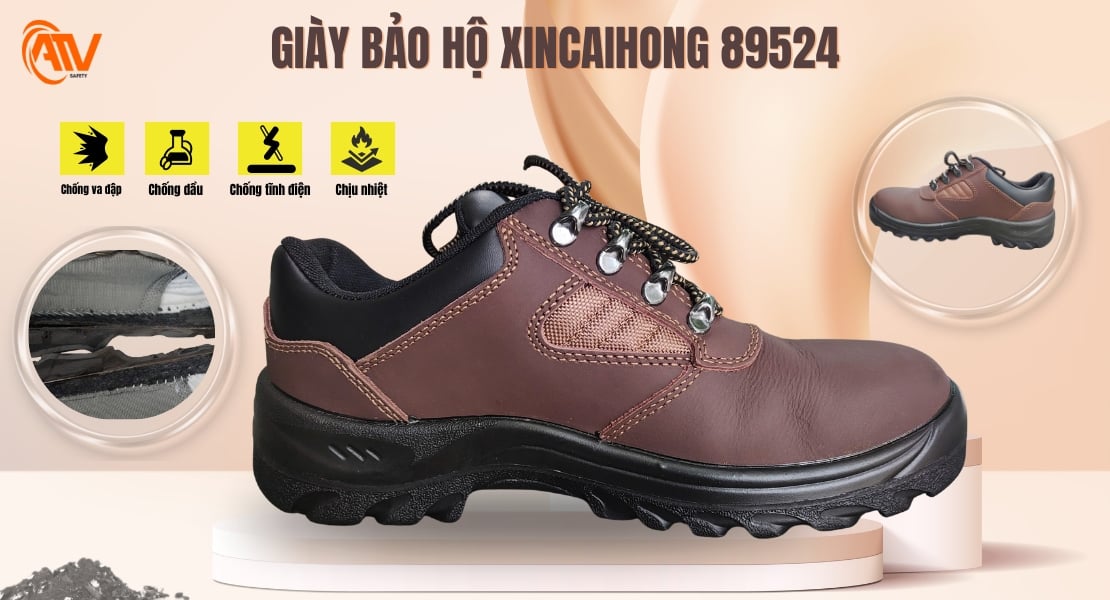Giày bảo hộ chống dầu 89524