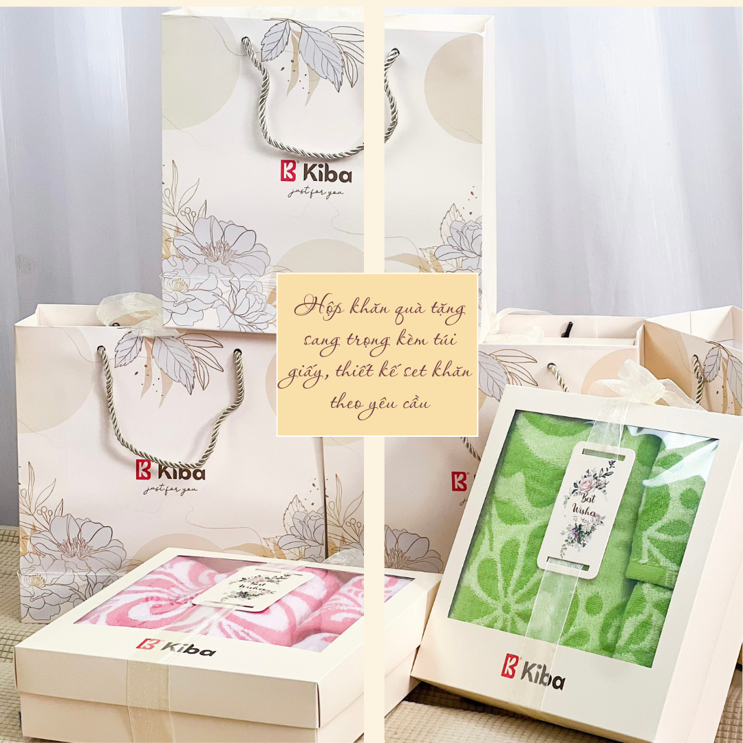 Hộp khăn quà tặng sang trọng