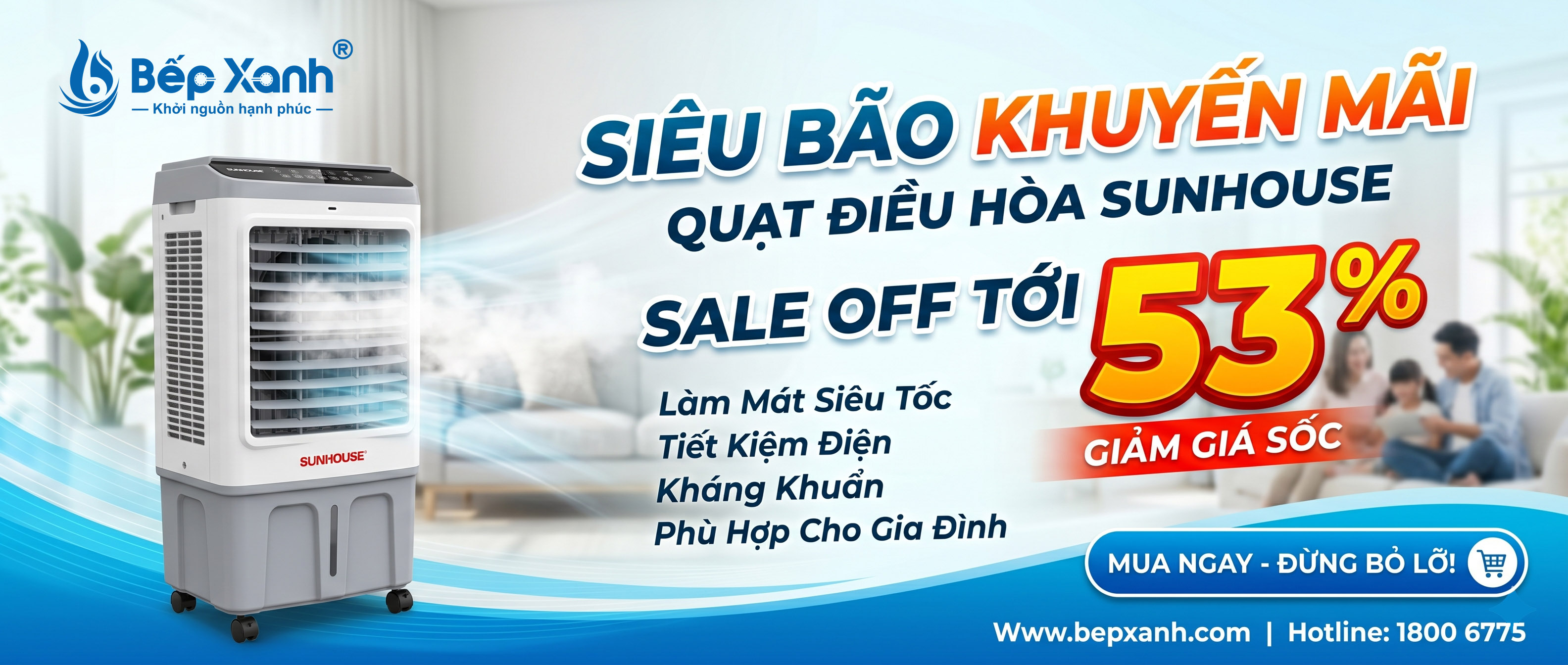 Quạt điều hòa Sunhouse