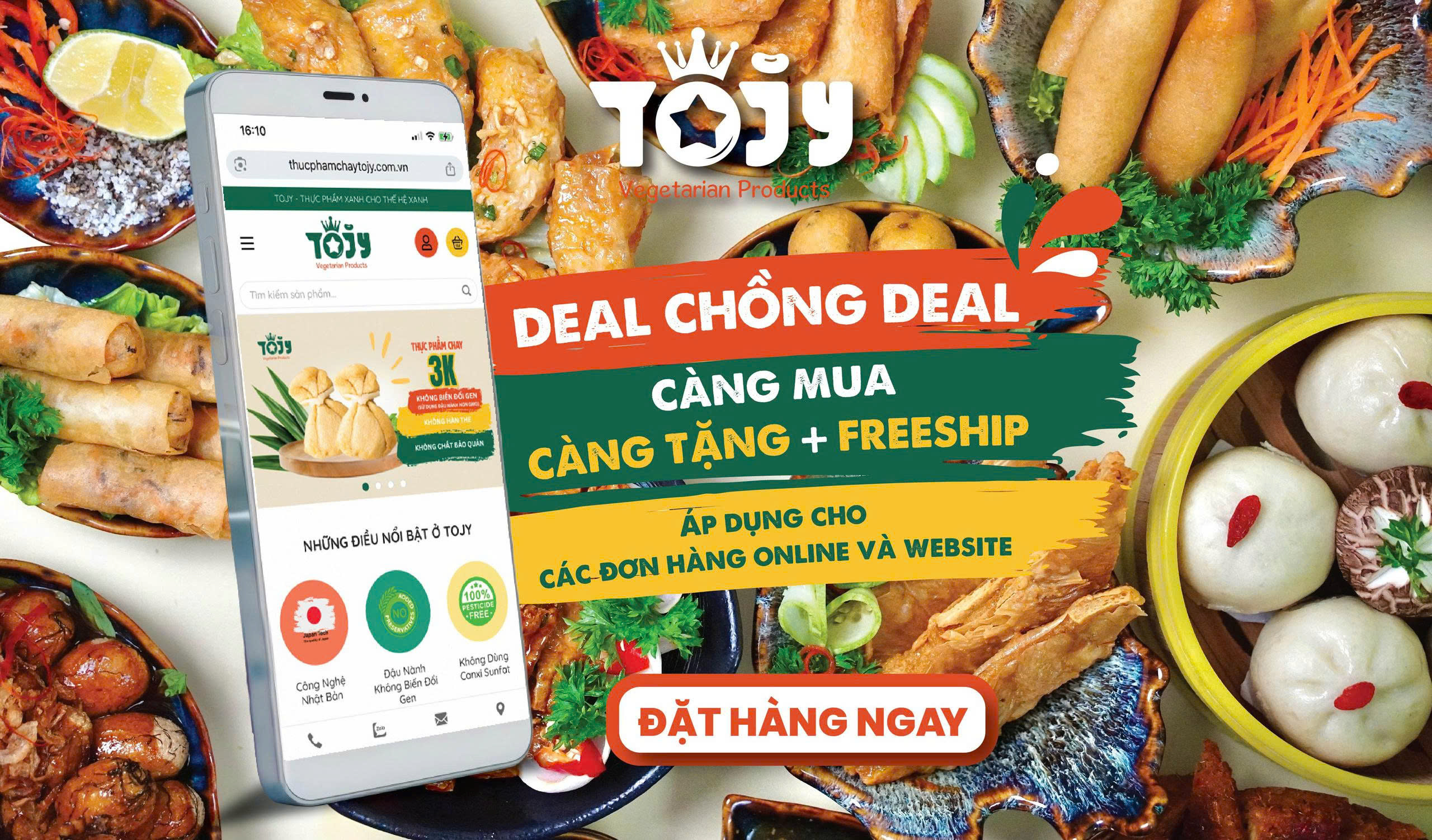 Ưu đãi của Tojy