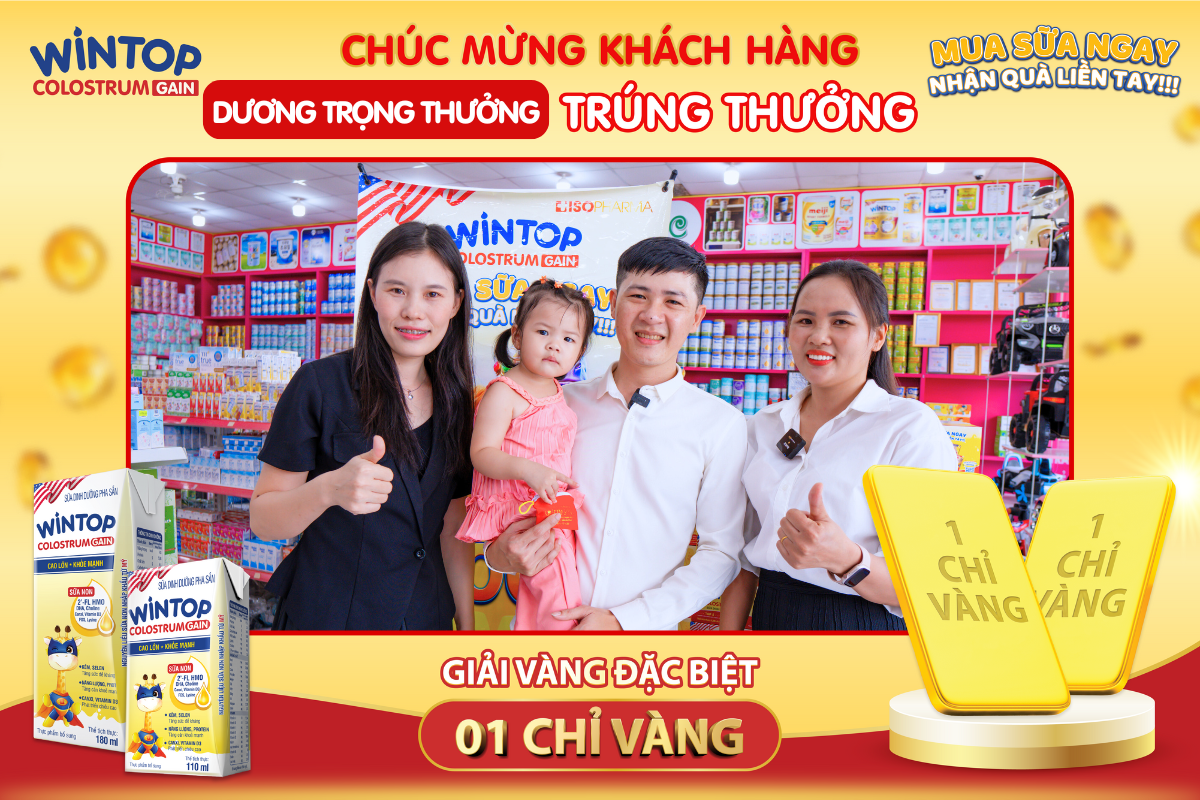 KHÁCH HÀNG TRÚNG VÀNG CHƯƠNG TRÌNH 