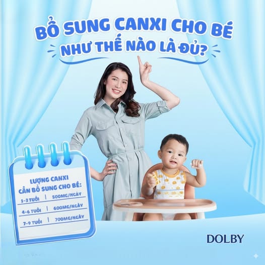 Bổ sung Canxi cho bé như thế nào là đủ?
