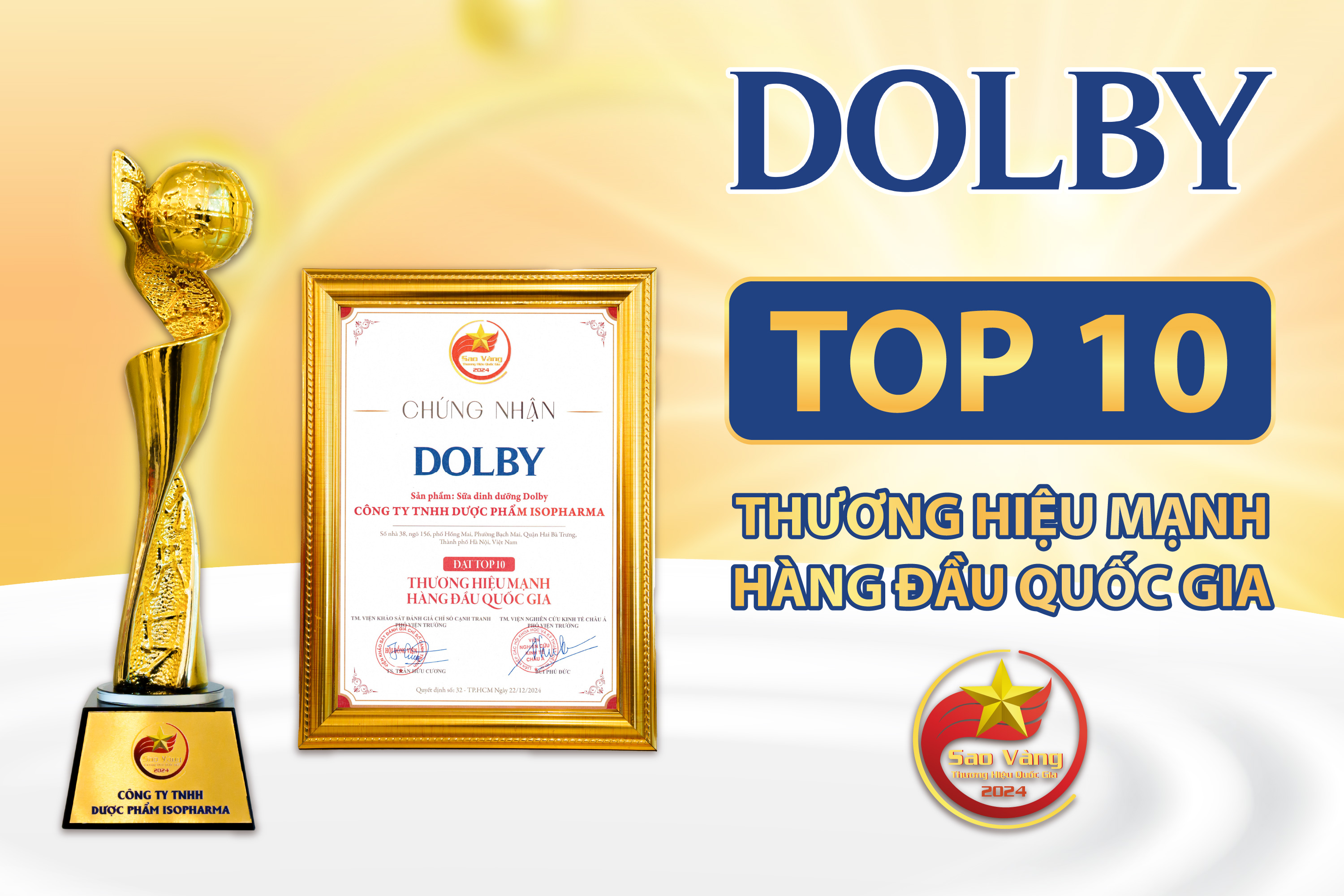 DOLBY<b></p>SẢN PHẨM DINH DƯỠNG</b>