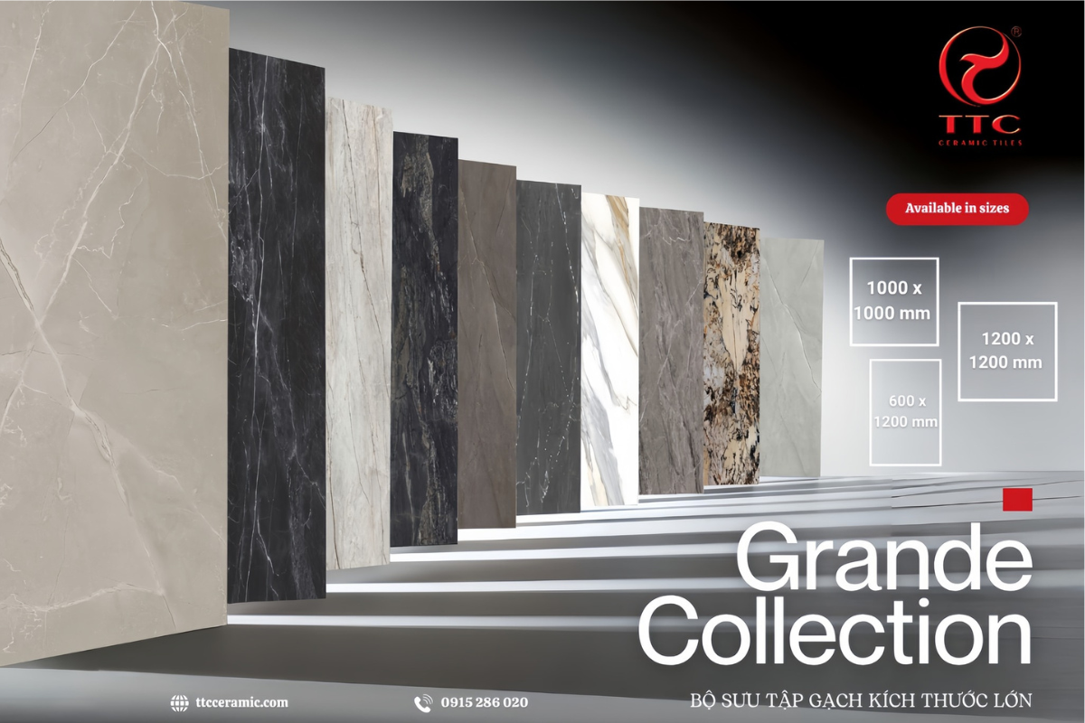 Một viên gạch Grande cao cấp được tạo ra như thế nào?