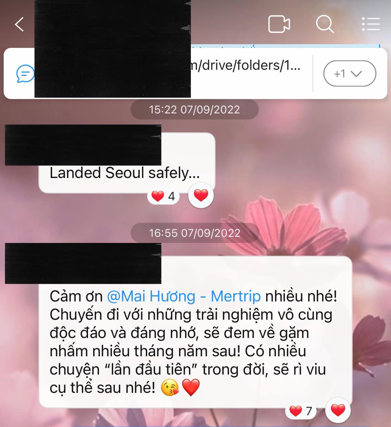 Tin nhắn từ Zalo