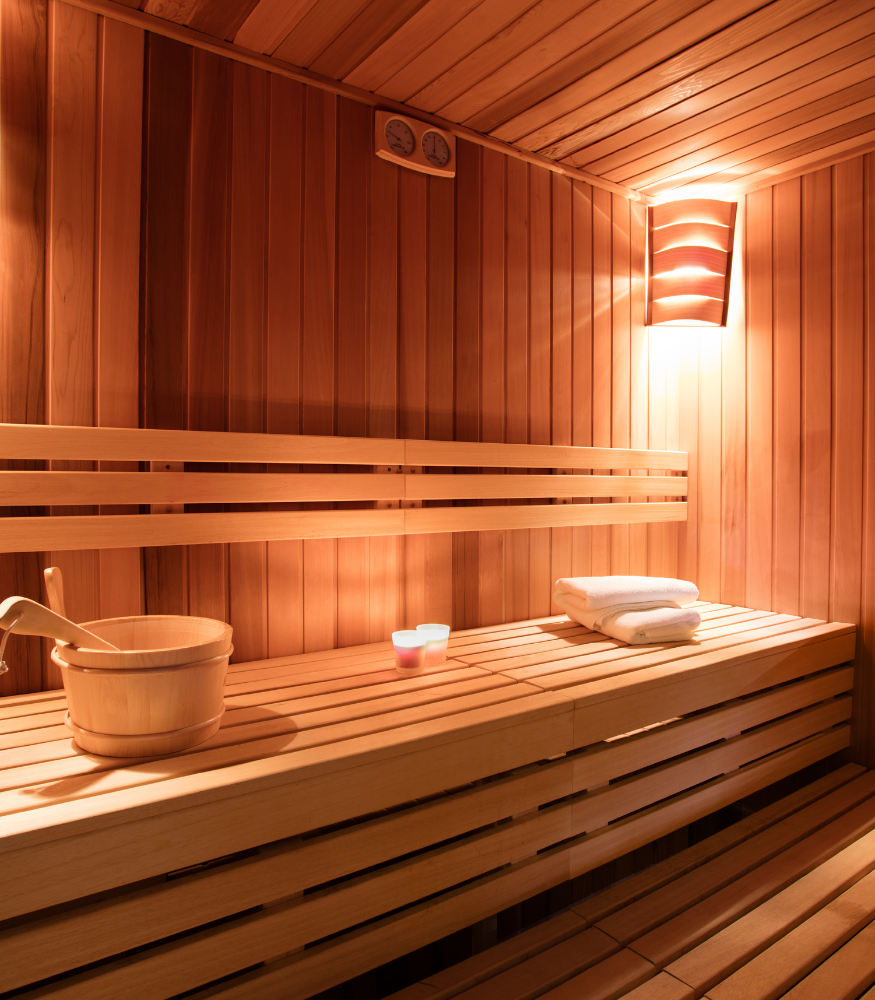 屋上露天風呂 & サウナ