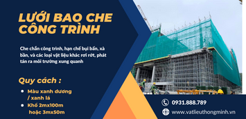 Lưới bao che công trình