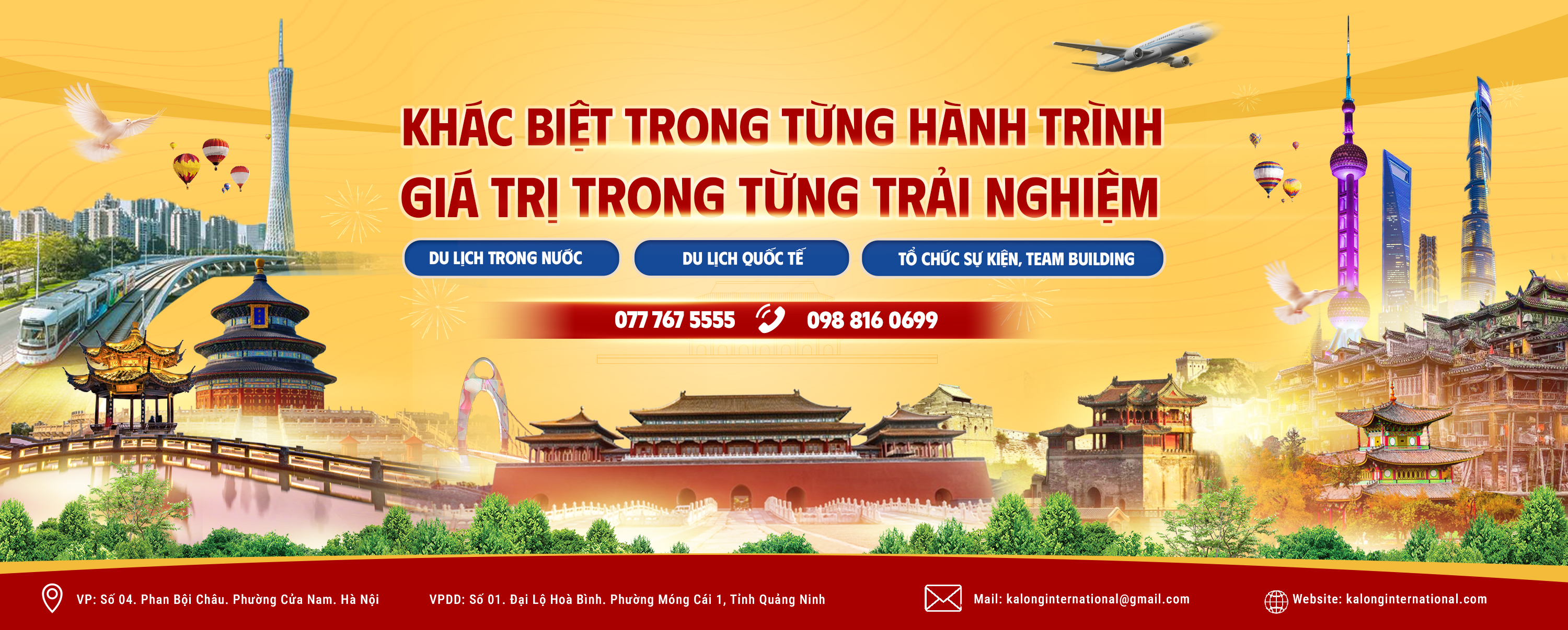 TOUR TRUNG QUỐC