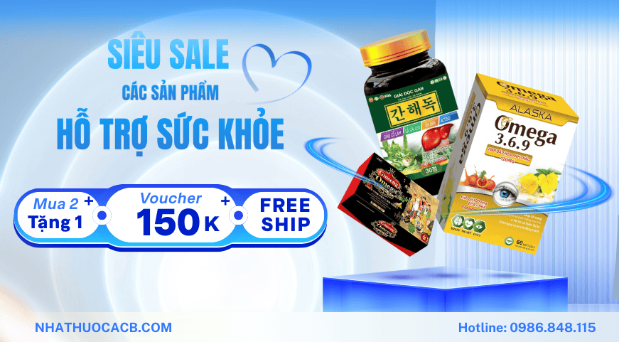 các sản phẩm tăng cường sức khỏe