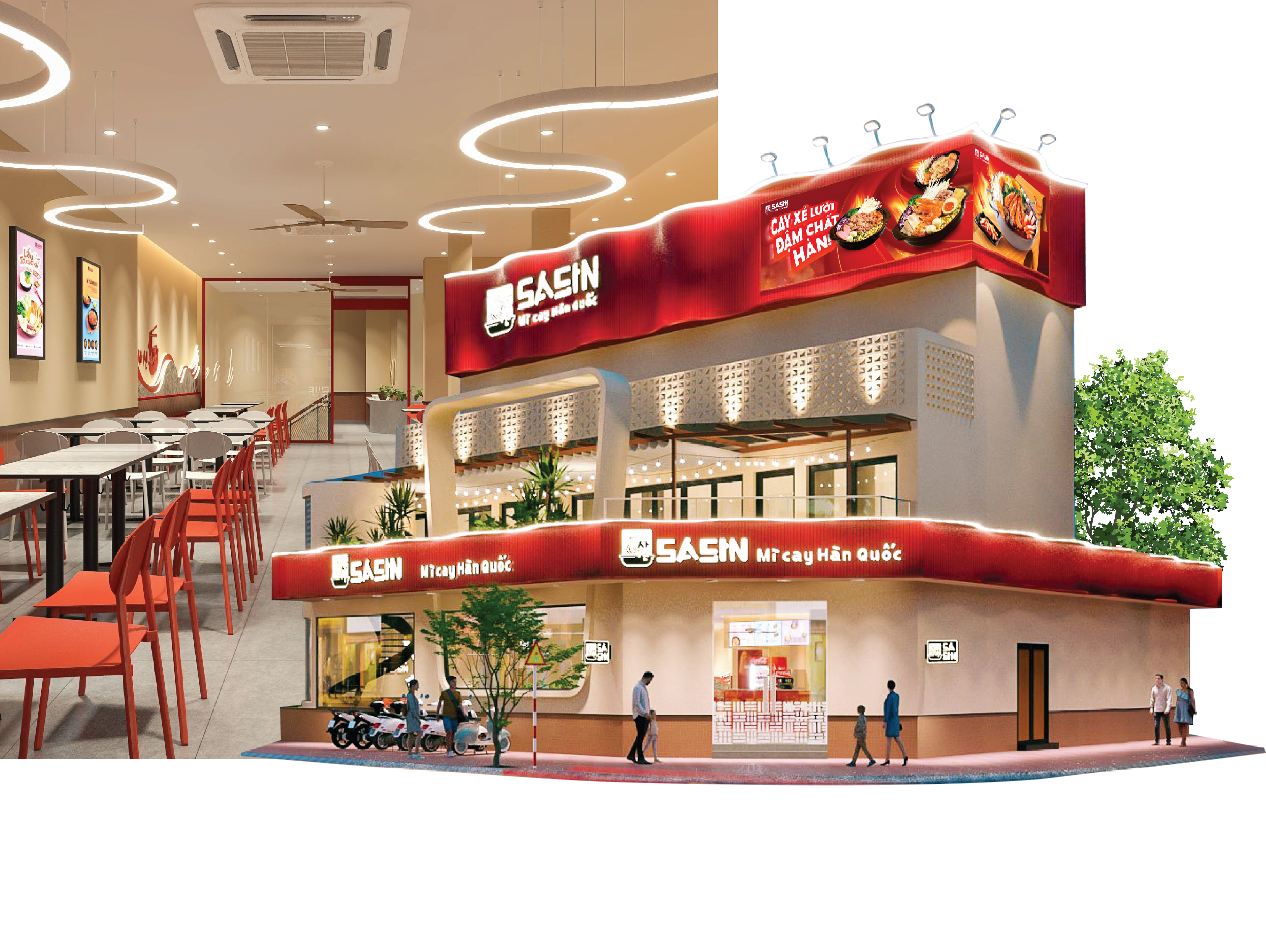 Lợi ích đặc quyền khi nhượng quyền mì cay Sasin